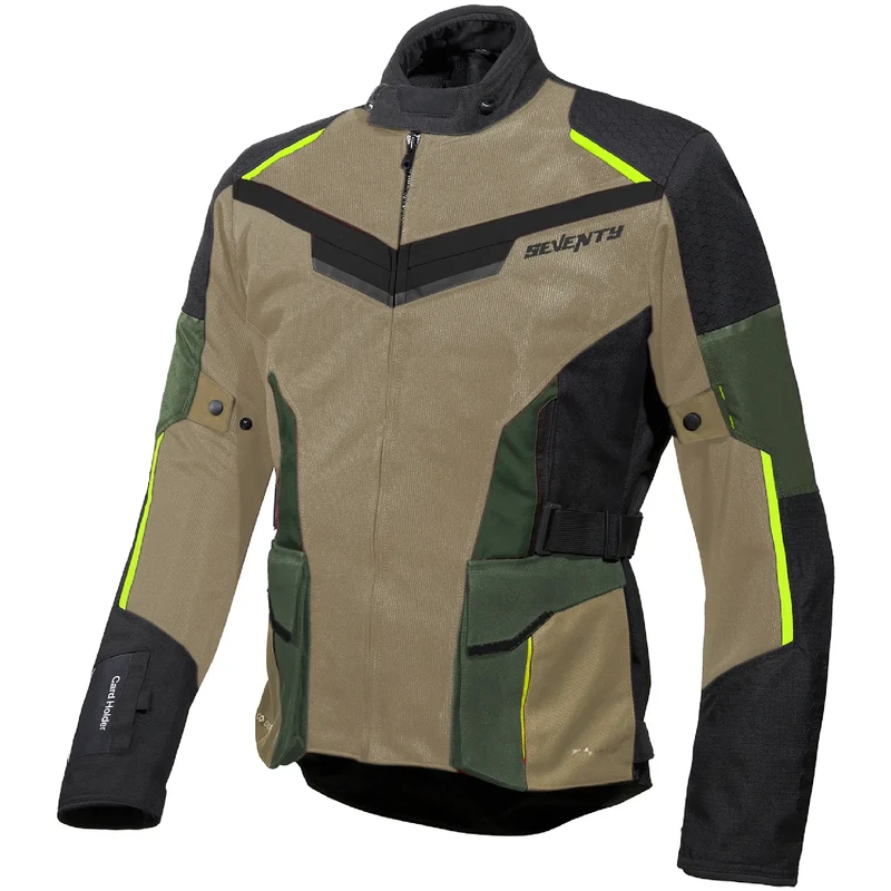 Chaqueta Seventy Degrees SD-JT70 Atacama Man - Negro/Marrón/Verde