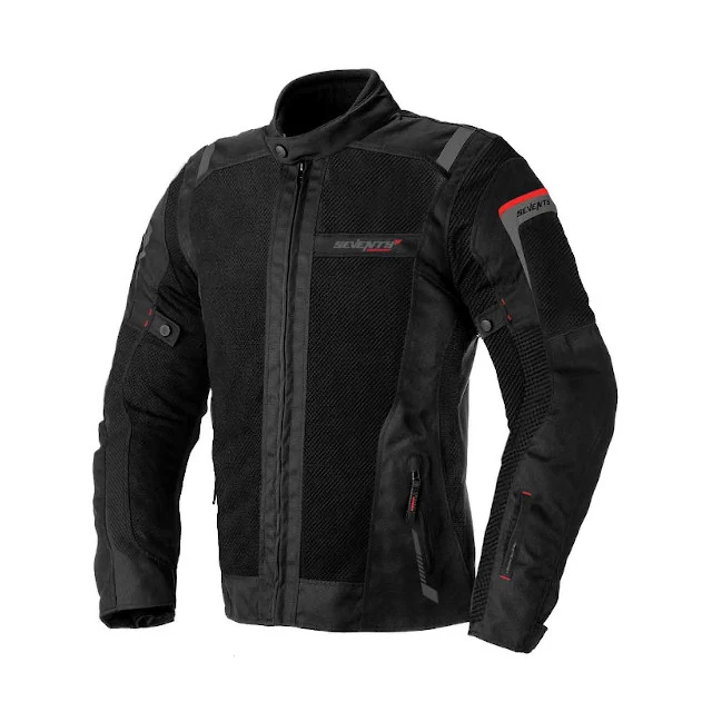 Chaqueta verano Hombre Seventy 70 SD-JT56 Touring - negro