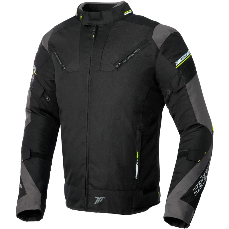 Chaqueta invierno Seventy Degrees SD-JR69 Man - Negro/Amarillo