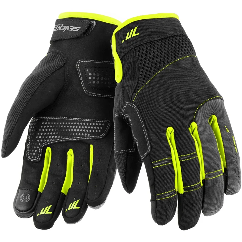 Guantes Seventy Degrees SD-C48 - Negro/Amarillo