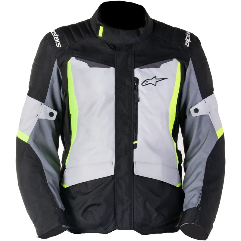 Chaqueta Alpinestars ST-1 WP - Negro/Gris/Amarillo