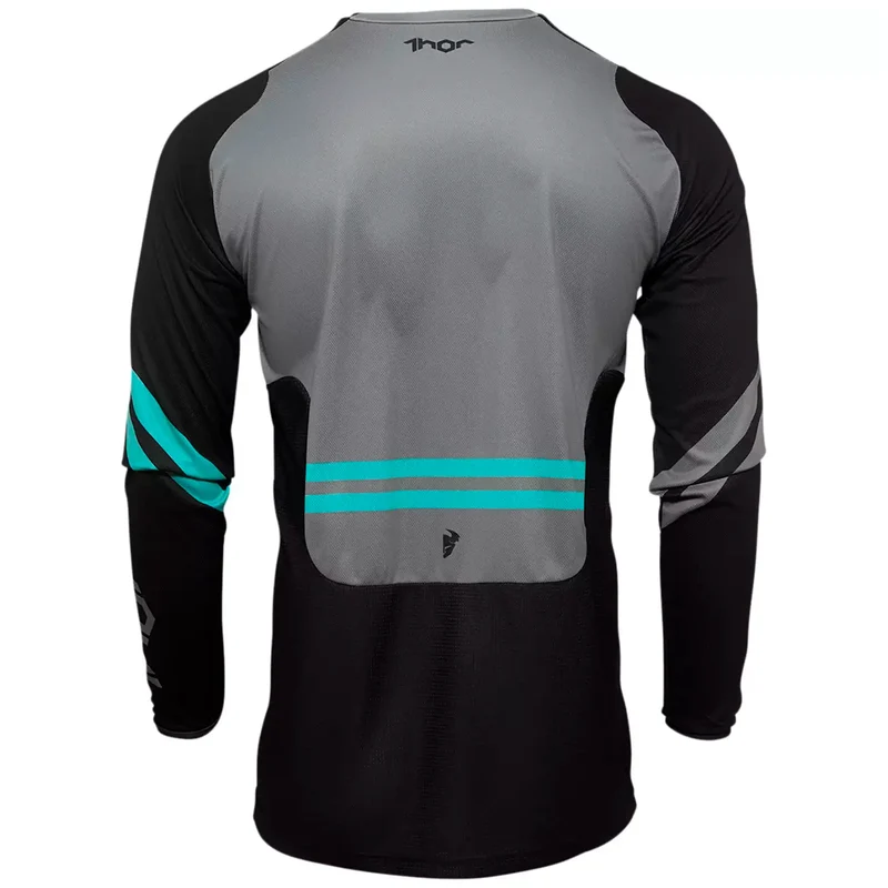 Camiseta MX Thor Youth Pulse Cube - Negro/Gris