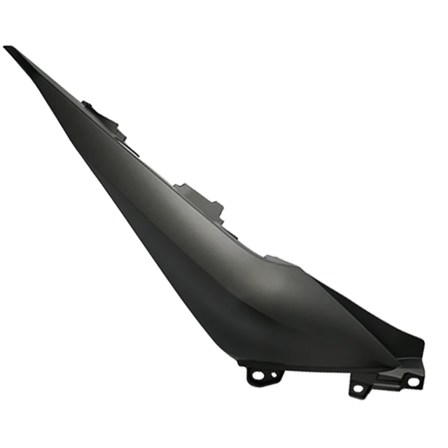 Tapa trasera lateral derecha Yamaha X-Max 125 / 300 18-22 / 400 18-20 AllPro - gris oscuro metalizado