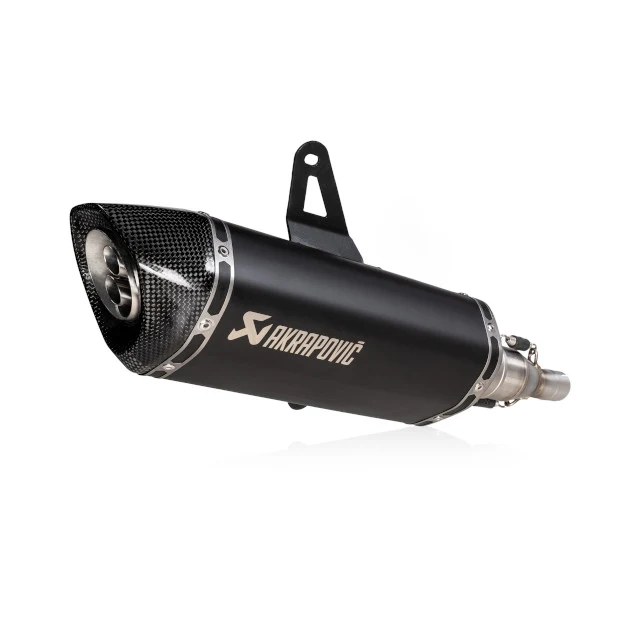 Escape Akrapovic Slip-On Line Italjet Dragster 125-200 >22 (CE) titanio-negro
