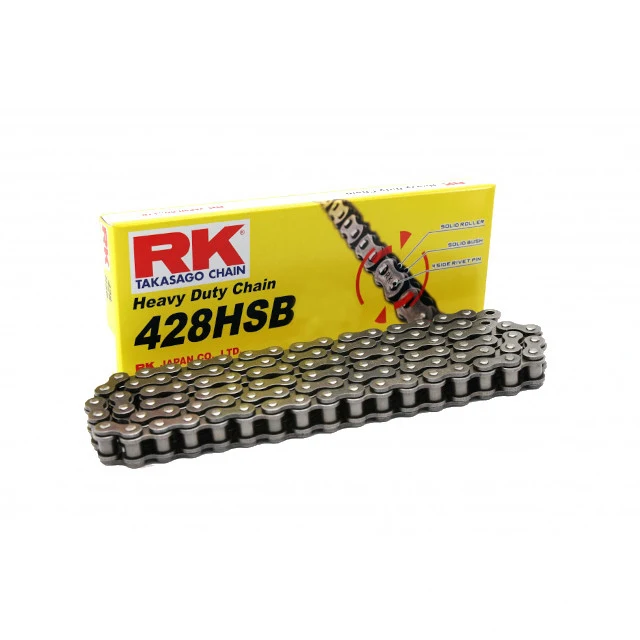 Kit de transmisión Keeway RKF/RKS 125 13x43 RK 428 HSB Acero 128 eslabones