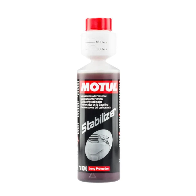 Aditivo gasolina alarga vida motor Motul Stabilizer