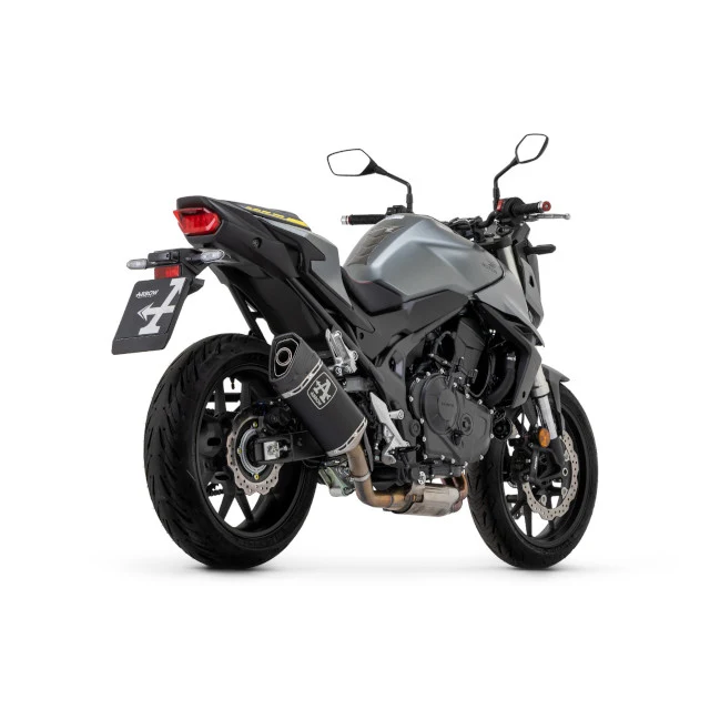 Silenciador de escape Arrow Pista Honda CB 750 Hornet >23 - negro