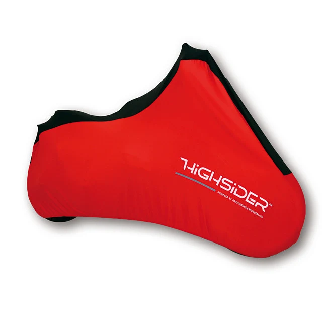 Funda elástica moto interior Highsider rojo-negro