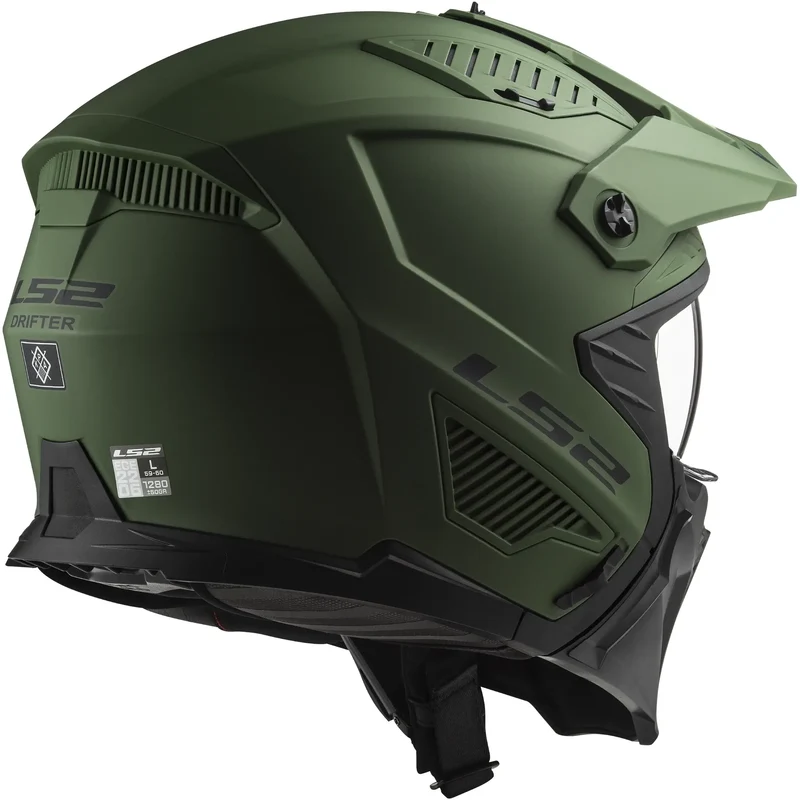 Casco LS2 OF606 Drifter Solid - Verde Mate