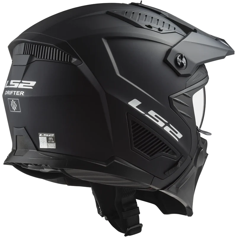 Casco LS2 OF606 Drifter Solid - Negro Mate