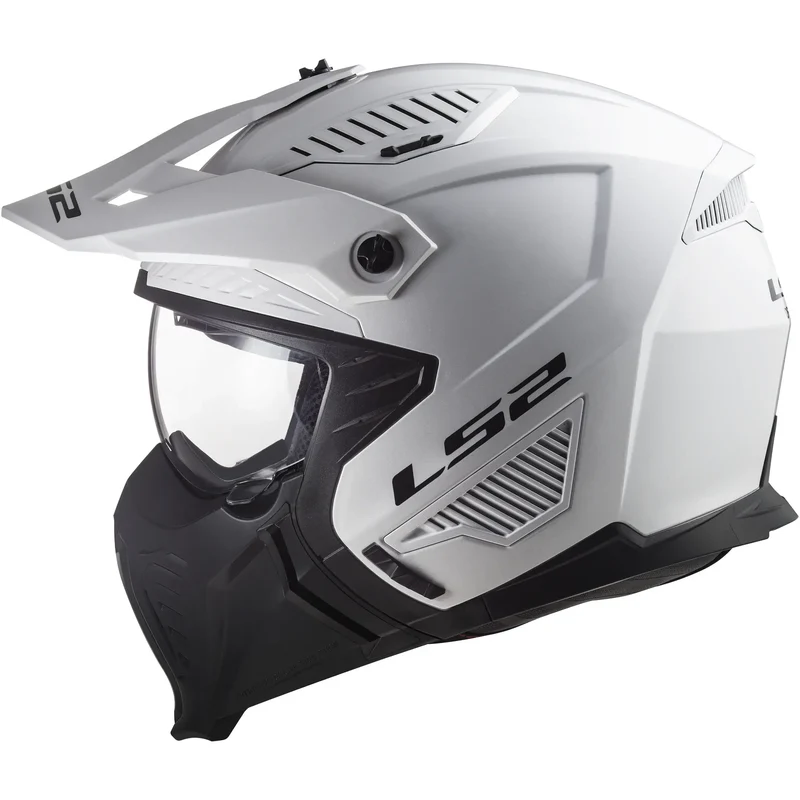 Casco LS2 OF606 Drifter Solid - Blanco Brillo