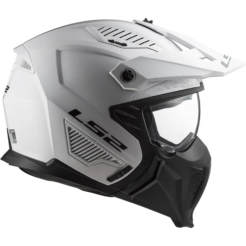 Casco LS2 OF606 Drifter Solid - Blanco Brillo