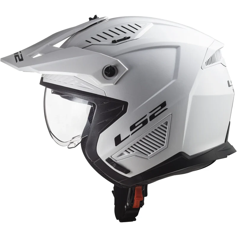 Casco LS2 OF606 Drifter Solid - Blanco Brillo