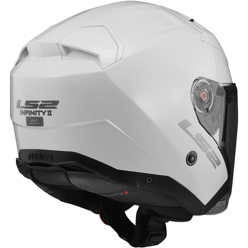Casco LS2 OF603 Infinity II Solid - Blanco Brillo