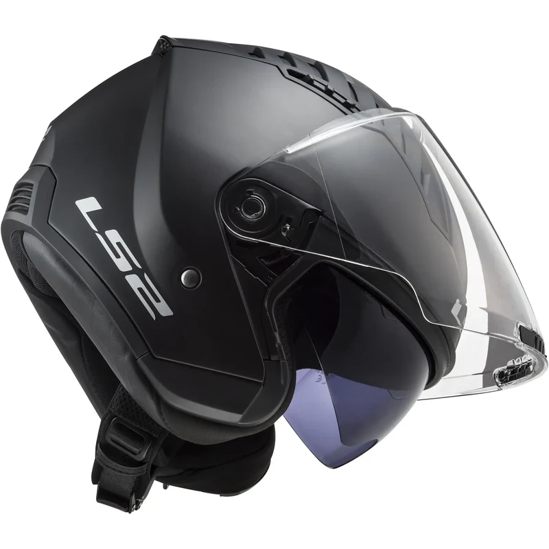 Casco LS2 OF600 Copter II Solid - Negro Mate