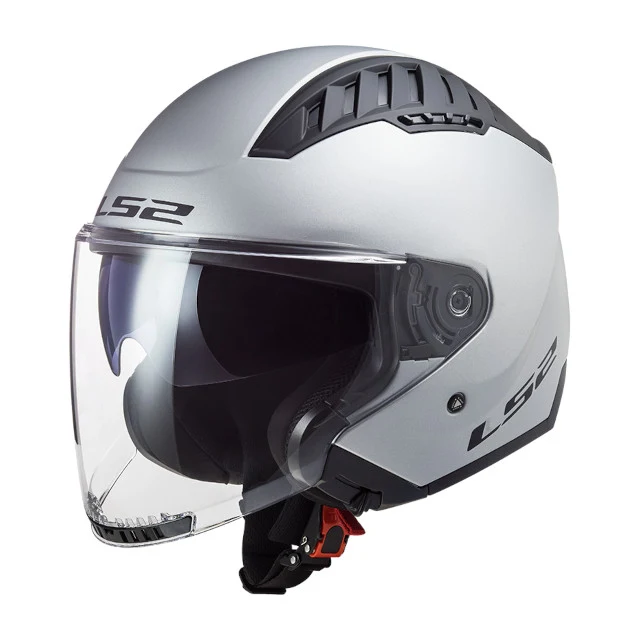 Casco Jet LS2 OF600 Copter II - gris mate