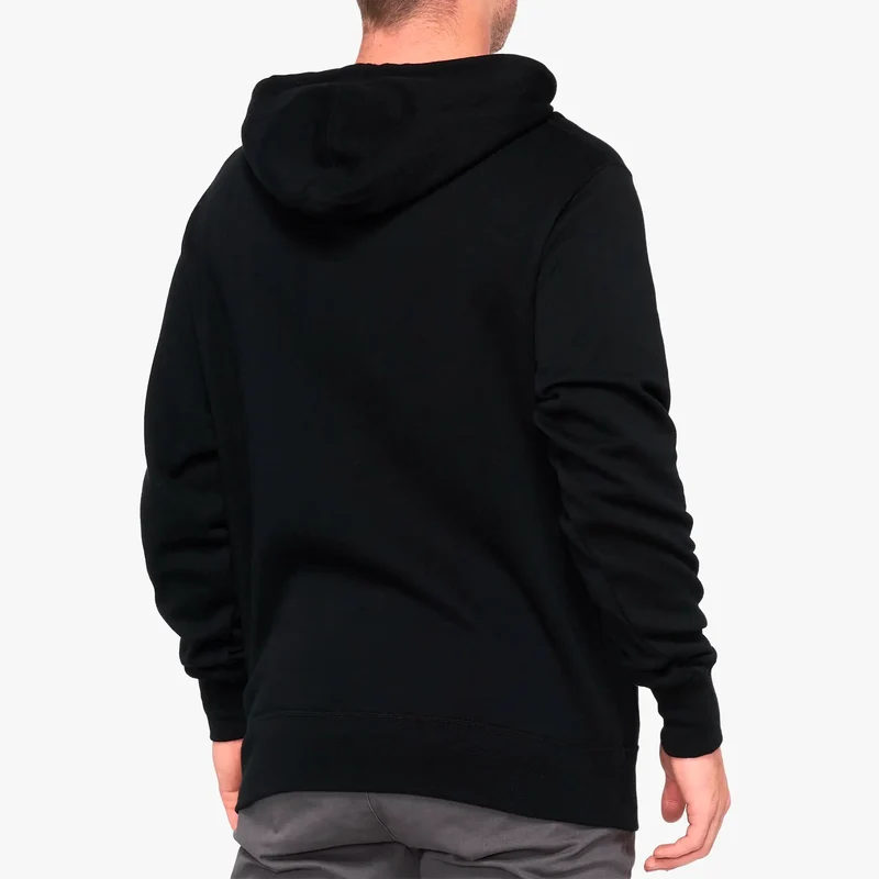 Sudadera 100% Icon Pullover Hoodie Fleece - Negro