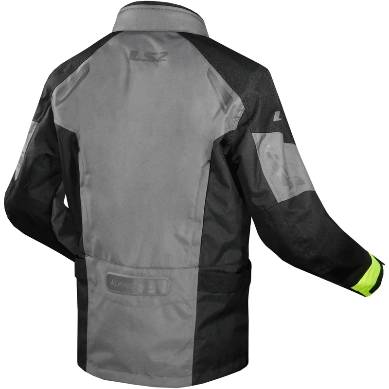 Chaqueta LS2 Phase Man - Gris/Negro/Amarillo