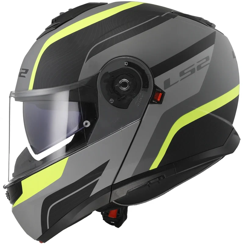 Casco LS2 FF908 Strobe II Monza - Negro/Amarillo