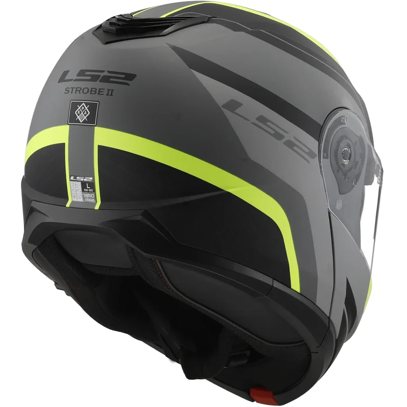 Casco LS2 FF908 Strobe II Monza - Negro/Amarillo