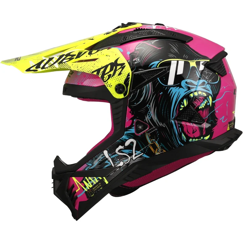 Casco LS2 MX708 Fast II Gorilla