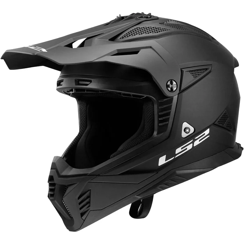 Casco LS2 MX708 Fast II Solid - Negro Mate
