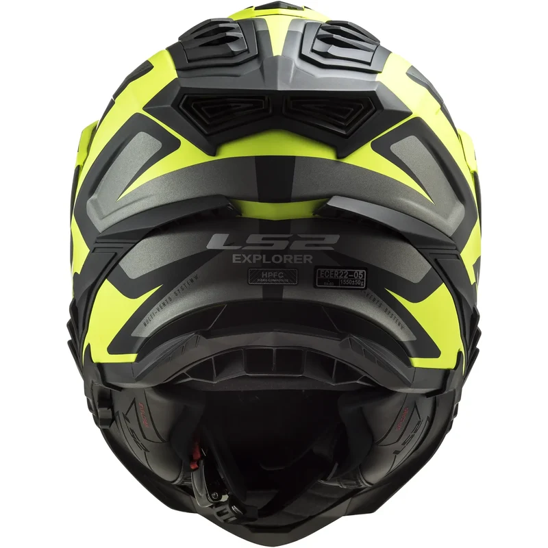 Casco LS2 MX701 Explorer Alter - Negro/Amarillo