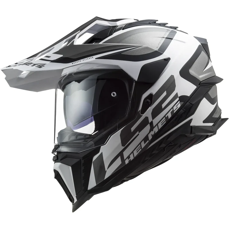 Casco LS2 MX701 Explorer Alter - Negro/Blanco
