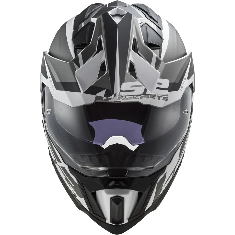 Casco LS2 MX701 Explorer Alter - Negro/Blanco