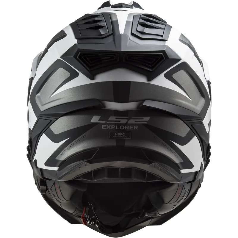 Casco LS2 MX701 Explorer Alter - Negro/Blanco