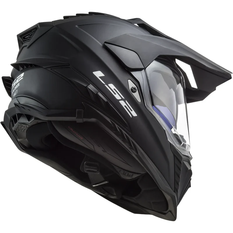 Casco LS2 MX701 Explorer Solid - Negro Mate