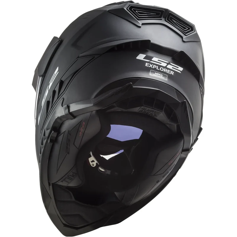Casco LS2 MX701 Explorer Solid - Negro Mate