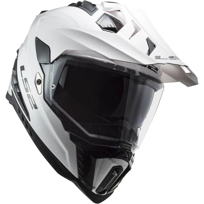 Casco LS2 MX701 Explorer Solid - Blanco Brillo