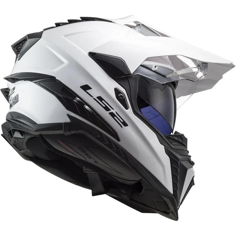 Casco LS2 MX701 Explorer Solid - Blanco Brillo