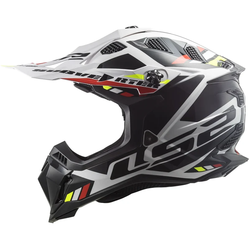 Casco LS2 MX700 Subverter Evo II Stomp - Negro/Blanco