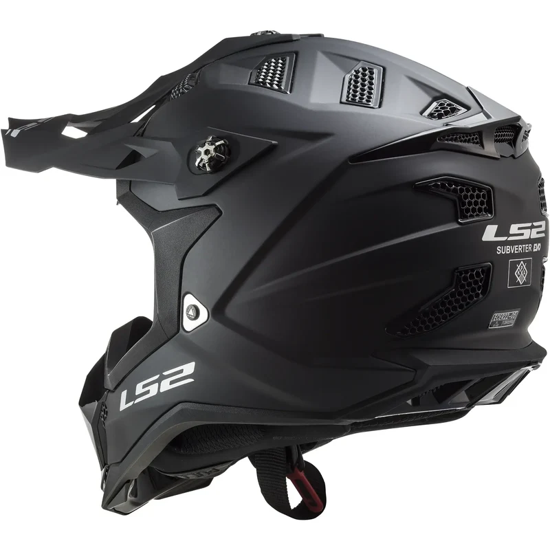 Casco LS2 MX700 Subverter Evo II Solid - Negro Mate