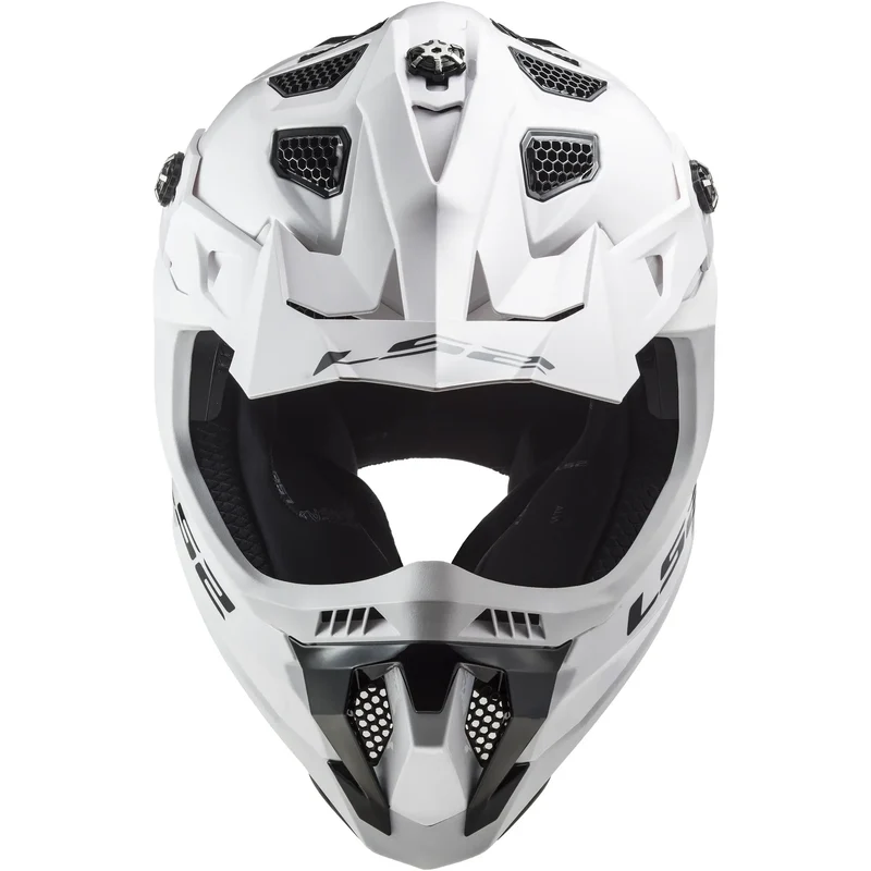 Casco LS2 MX700 Subverter Evo II Solid - Blanco Brillo