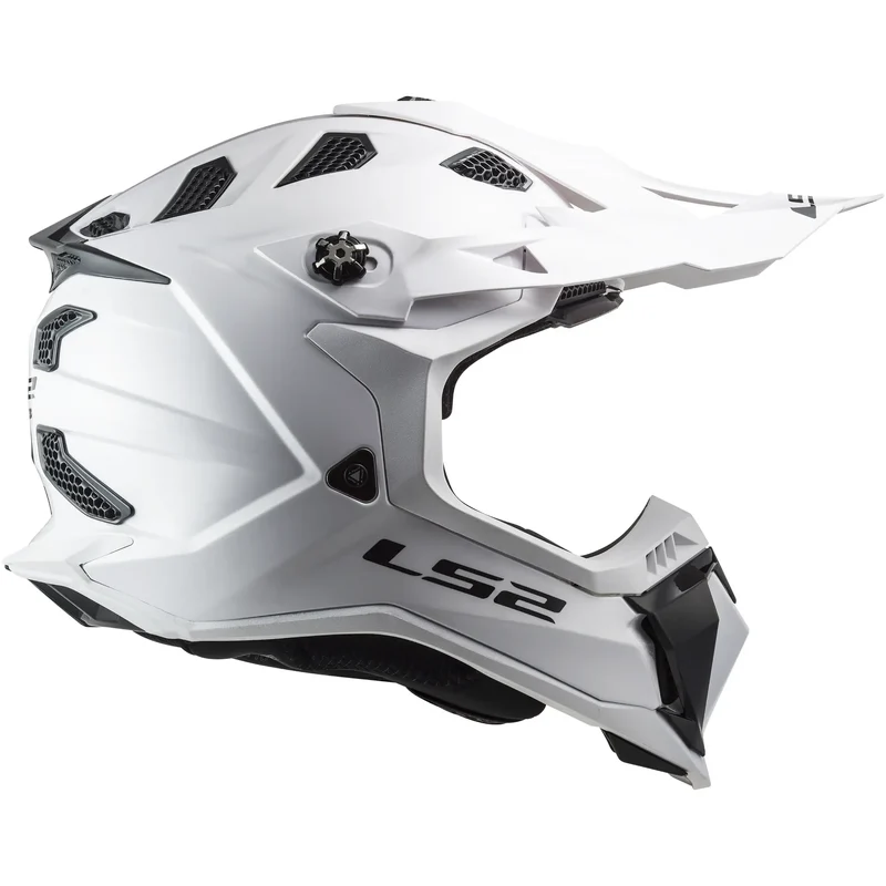 Casco LS2 MX700 Subverter Evo II Solid - Blanco Brillo