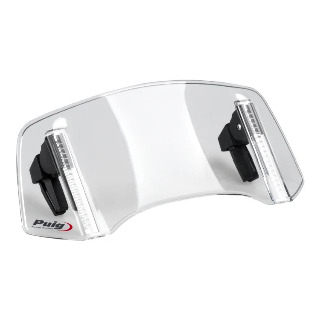 Visera multiregulable touring clip-on 300x130mm Puig