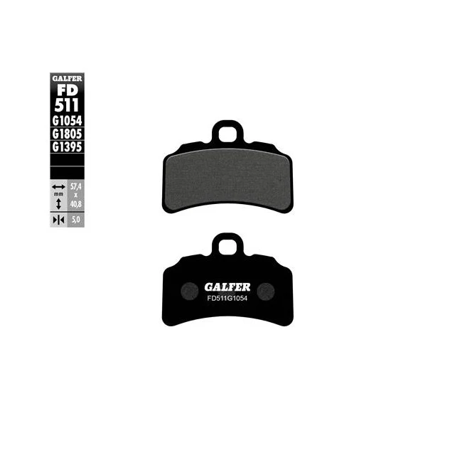 Pastillas de freno Beta EVO 125/250/300 17-23 Galfer