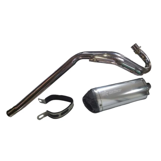 Escape Pitbike CRF 110 Racer Malcor terminal carbono