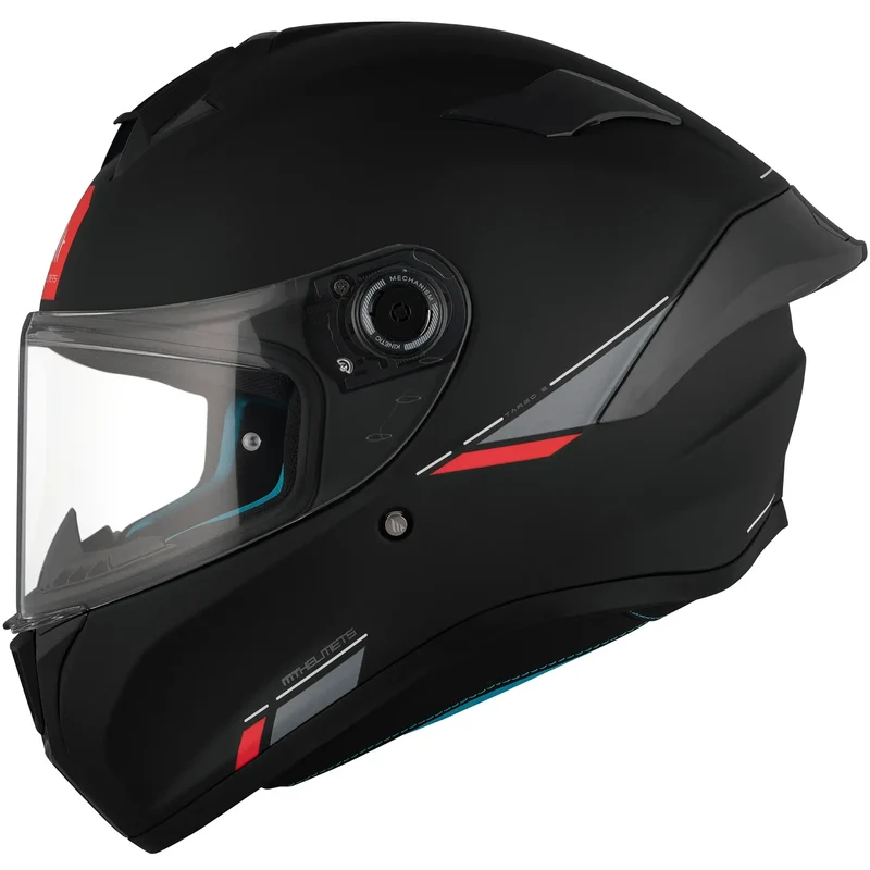 Casco MT Targo S Solid A1 - Negro Mate
