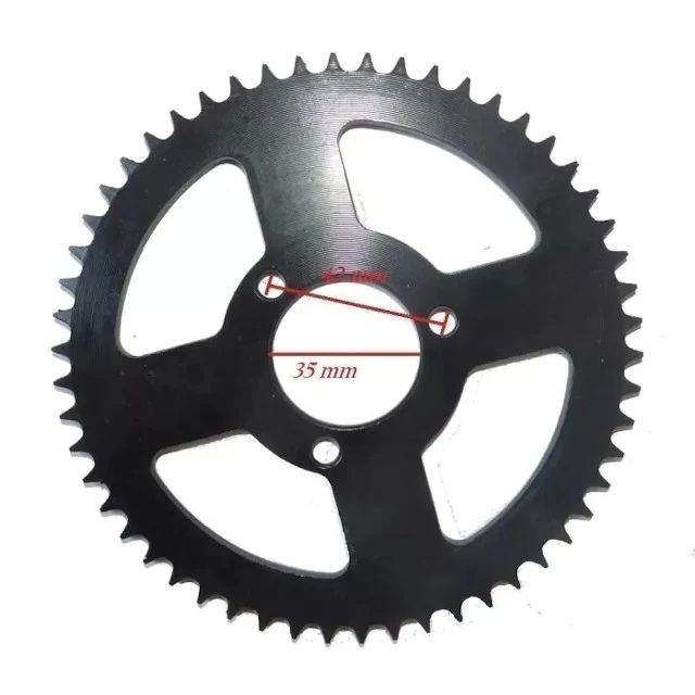 Corona de acero TF8 Mini-Moto / Patinete Eléctrico Malcor