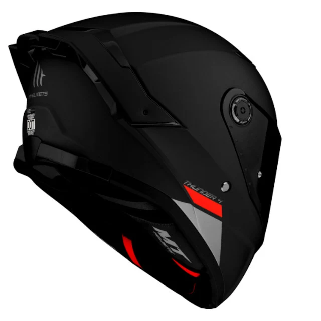 Casco MT Helmets Thunder 4 SV Solid - negro mate