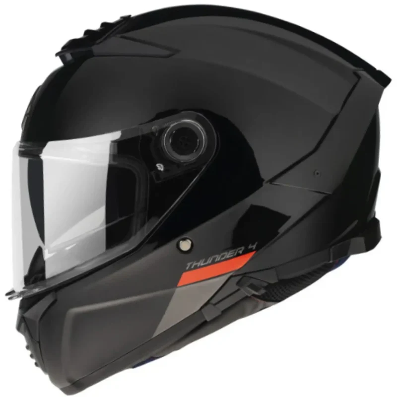 Casco MT Thunder 4 SV Solid A1 - Negro Brillo