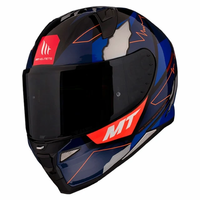 Casco MT Helmets FF110 Revenge 2 Réplica Hector Garzo - azul mate
