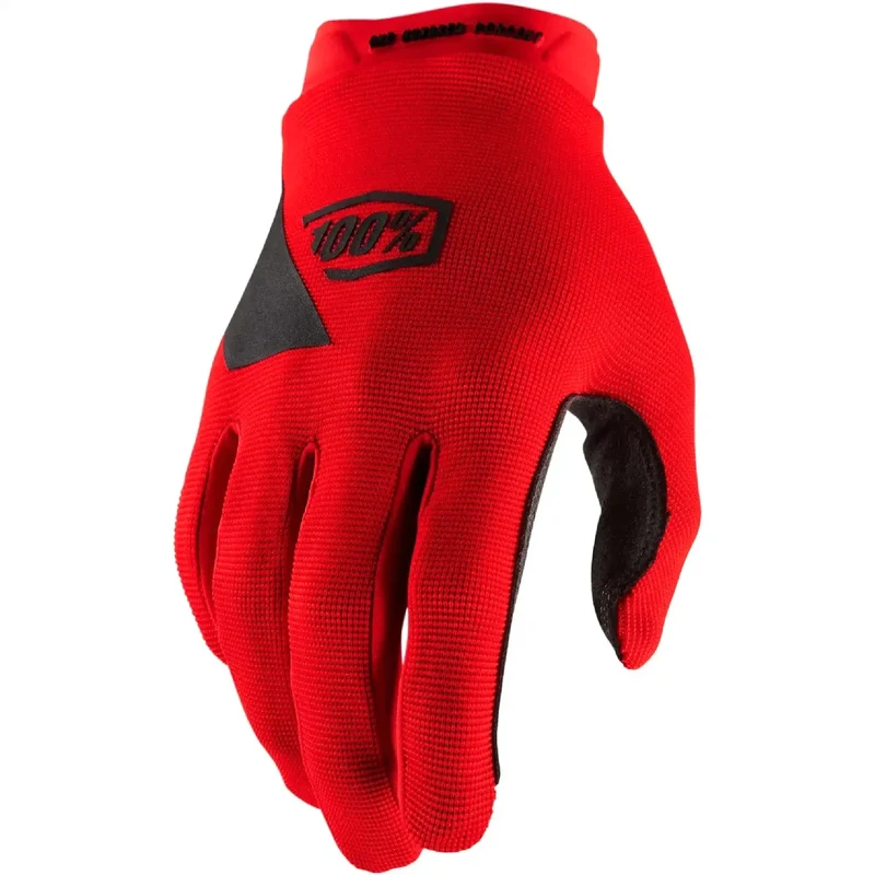 Guantes 100% Ridecamp - Negro/Rojo