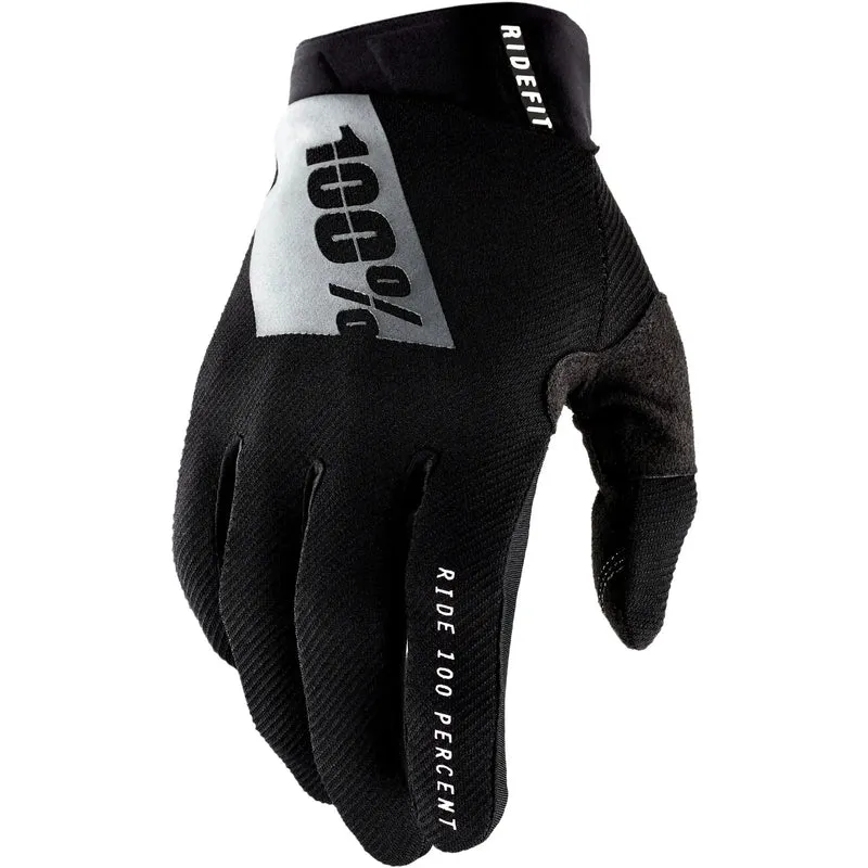 Guantes 100% Ridefit - Negro