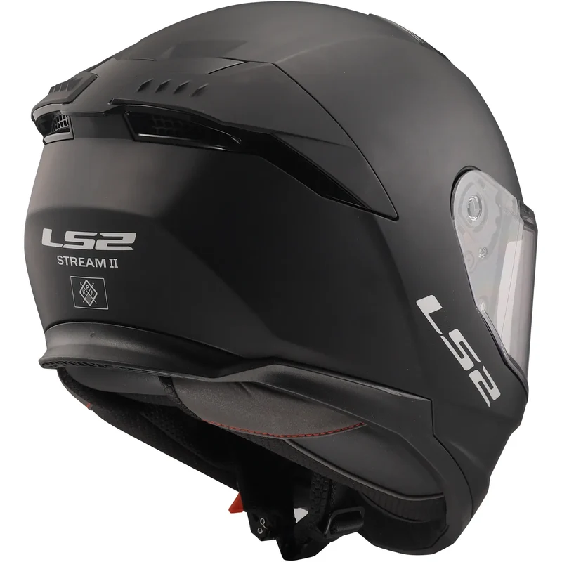 Casco LS2 FF808 Stream II Solid - Negro Mate