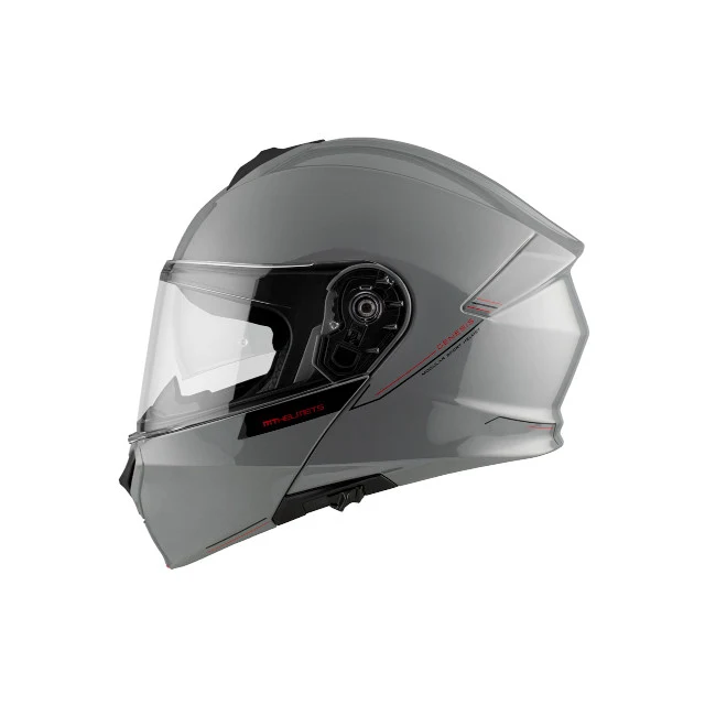 Casco modular MT Helmets Genesis SV Solid - gris brillo